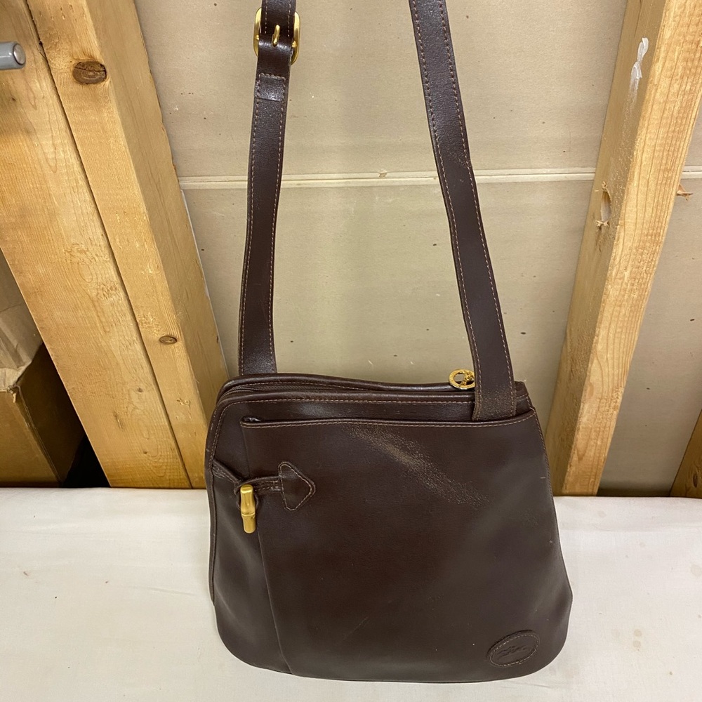 LONGCHAMP vintage brown bag
